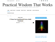 Tablet Screenshot of practicalwisdomthatworks.com